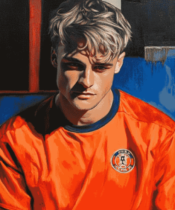 Charley Barker Famous Footballer Diamond Painting