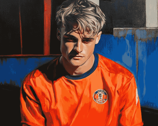 Charley Barker Famous Footballer Diamond Painting