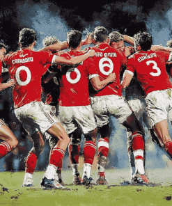 Charlton Football Team Diamond Painting