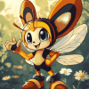 Charmy Bee Sonic Diamond Painting