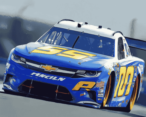 Chase Elliott Famous Racer Diamond Painting