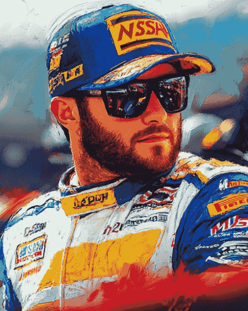 Chase Elliott Nascar Driver Diamond Painting