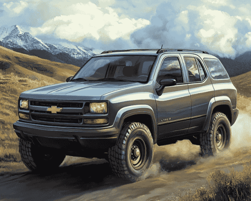 Chevrolet Tracker Concept Diamond Painting