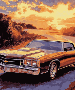 Chevy Monte Carlo Engines Diamond Painting