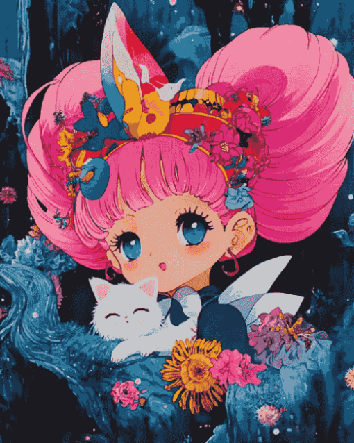 Chibiusa Anime Diamond Painting