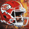 Chiefs Helmet American Football Diamond Painting