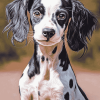 Chinese Crested Puppy Diamond Painting