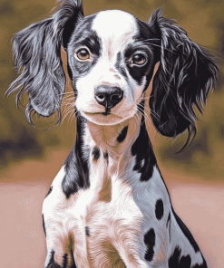 Chinese Crested Puppy Diamond Painting