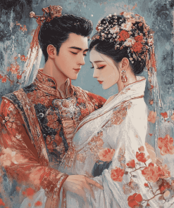 Chinese Lovers Diamond Painting