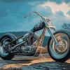 Chopper Motorbike Diamond Painting