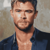 Chris Hemsworth Celebrity Diamond Painting