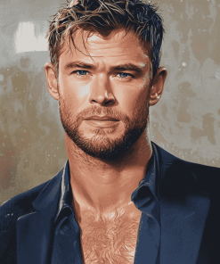 Chris Hemsworth Celebrity Diamond Painting