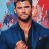 Chris Hemsworth Celebrity Diamond Painting