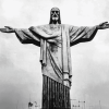 Christ The Redeemer Monochrome Diamond Painting