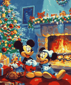 Christmas Mickey Mouse Diamond Painting