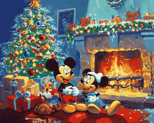 Christmas Mickey Mouse Diamond Painting