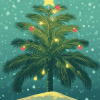 Christmas Palm Tree Art Diamond Painting