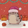 Christmas Pusheen Animation Diamond Painting