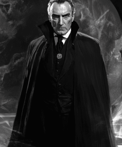 Christopher Lee Dracula Iconic Diamond Painting