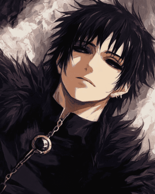 Chrollo Lucilfer Manga Diamond Painting