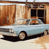 Chrysler Valiant Car Art Diamond Painting