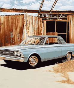 Chrysler Valiant Car Art Diamond Painting