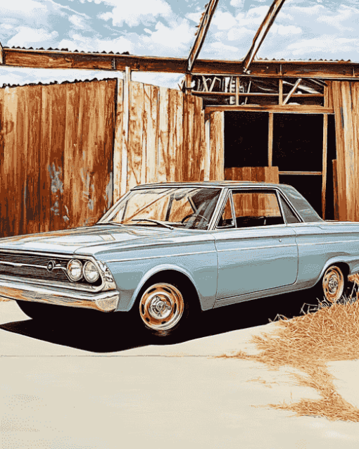 Chrysler Valiant Car Art Diamond Painting