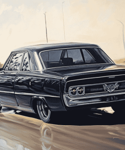 Chrysler Valiant Car Diamond Painting