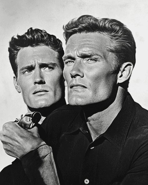 Chuck Connors Classic Film Star Diamond Painting