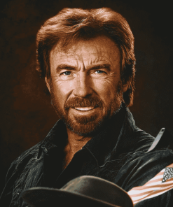 Chuck Norris Celebrity Diamond Painting