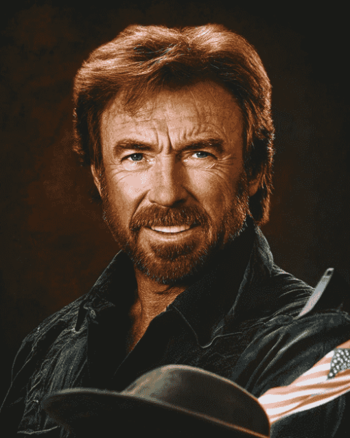 Chuck Norris Celebrity Diamond Painting