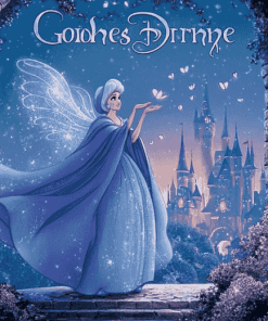 Cinderella Fairy Godmother Diamond Painting