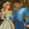 Cinderella and Prince Charming Diamond Painting