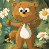 Cindy Bear Animation Diamond Painting