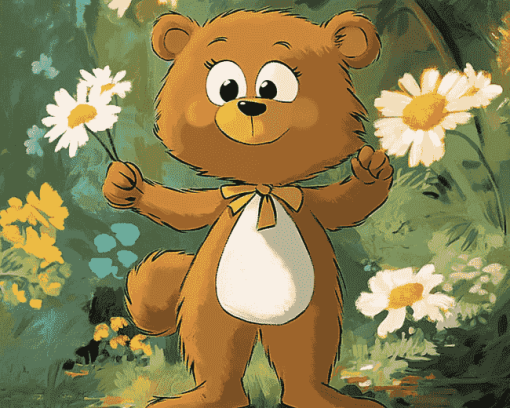 Cindy Bear Animation Diamond Painting