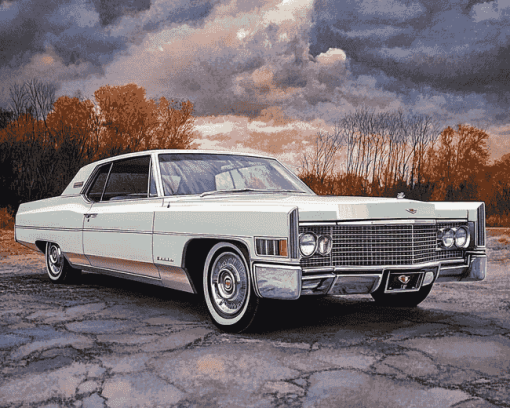 Classic 1967 Cadillac Diamond Painting