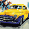 Classic 49 Ford Coupe Diamond Painting