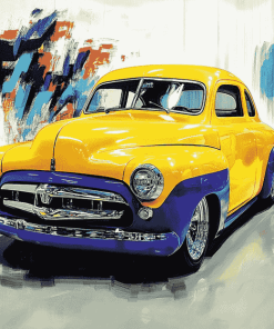 Classic 49 Ford Coupe Diamond Painting