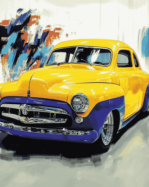 Classic 49 Ford Coupe Diamond Painting