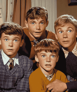 Classic TV Characters My Three Sons Diamond Painting