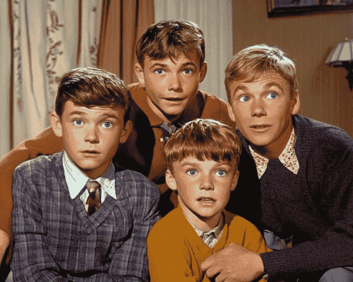 Classic TV Characters My Three Sons Diamond Painting