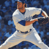 Clayton Kershaw Baseball Legend Diamond Painting