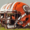 Cleveland Browns Football Helmet Diamond Painting