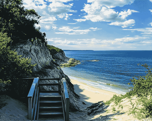 Cliffs of Block Island Diamond Painting