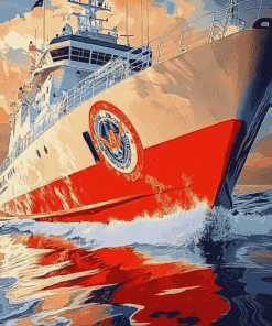 Coast Guard Seascapes Diamond Painting