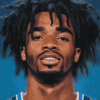 Coby White Basketball Diamond Painting