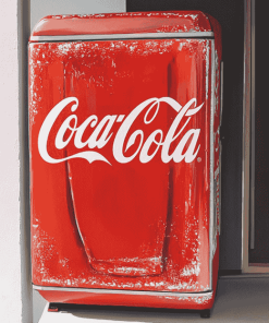 Coca Cola Logo Refrigerator Diamond Painting