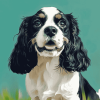 Cocker Spaniel Puppy Diamond Painting