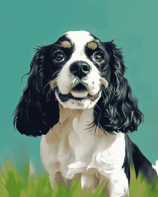 Cocker Spaniel Puppy Diamond Painting