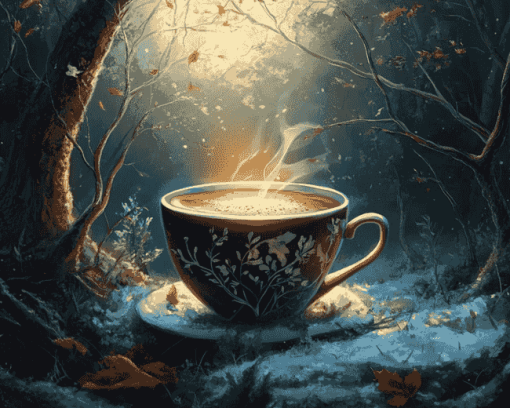 Coffee Fantasy Diamond Painting